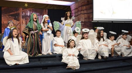 Angelitos de Westchester en  Navidad!